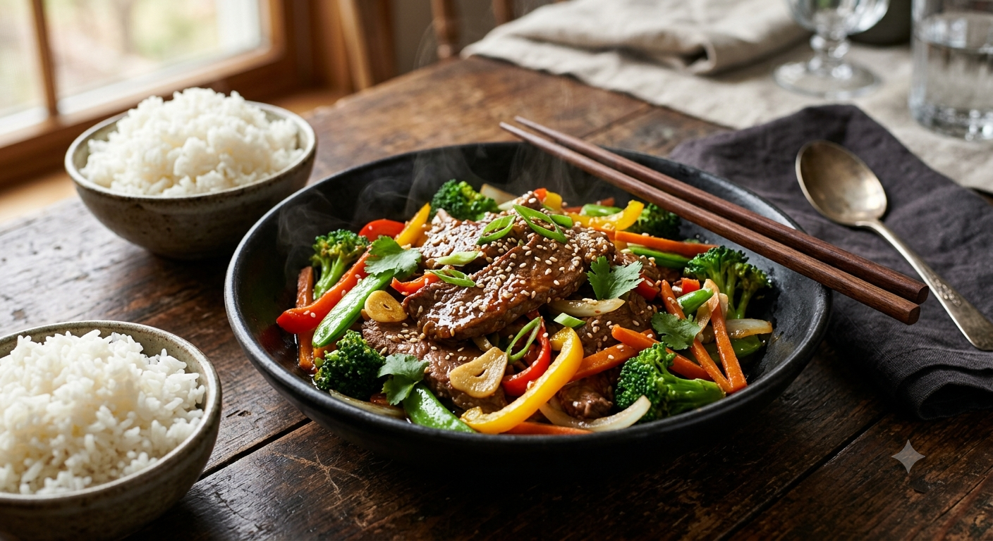 Beef Stir Fry with Vegetables